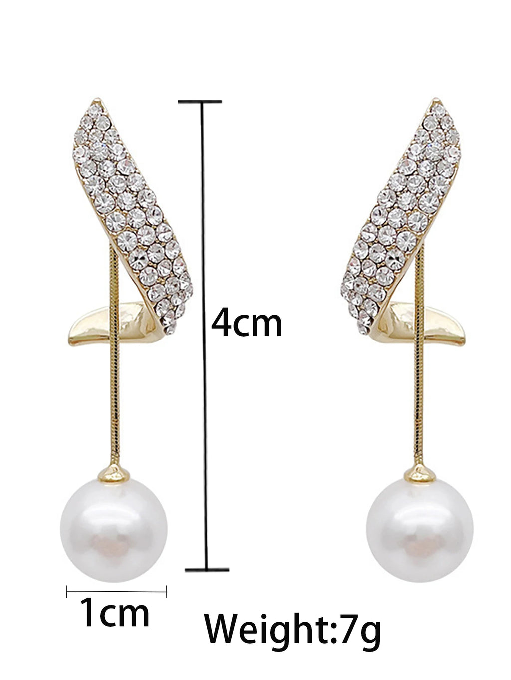 Elegant Pearl Earrings