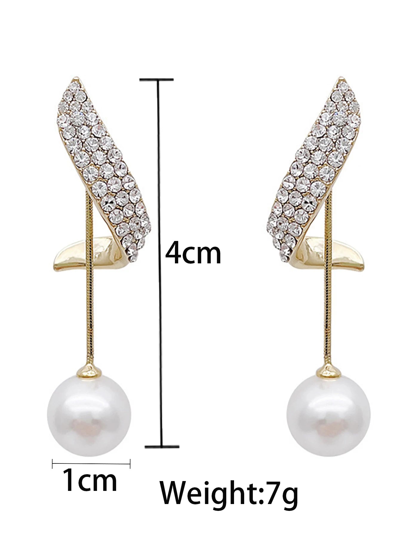Elegant Pearl Earrings